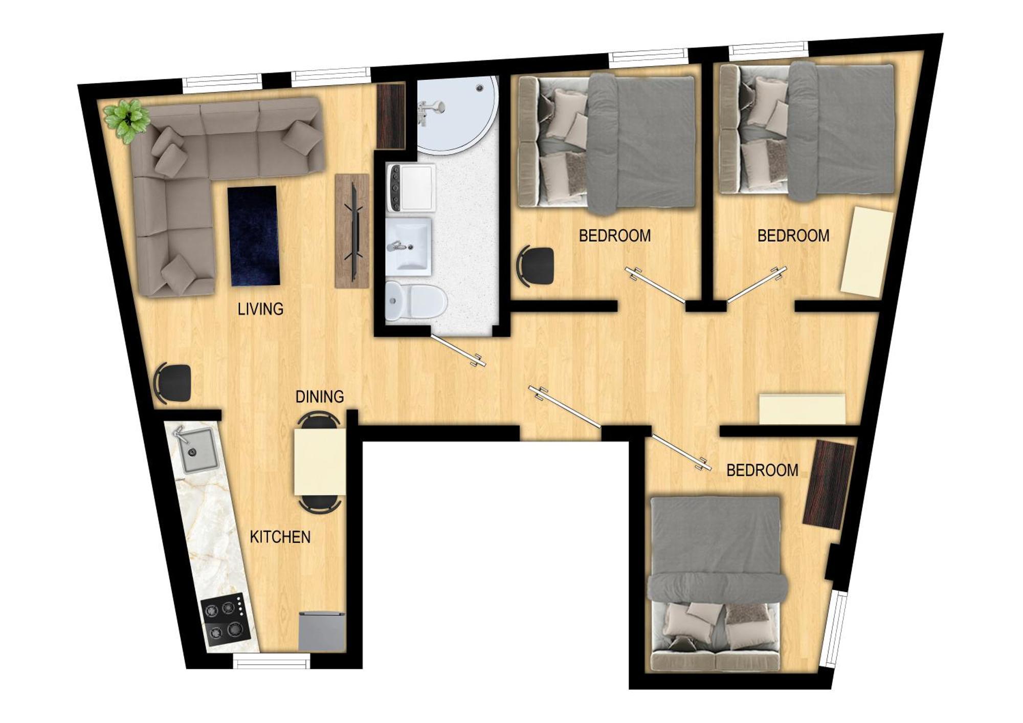 Family Friendly 3Br - Quiet Area - Behind Bryggen Appartement Bergen Buitenkant foto